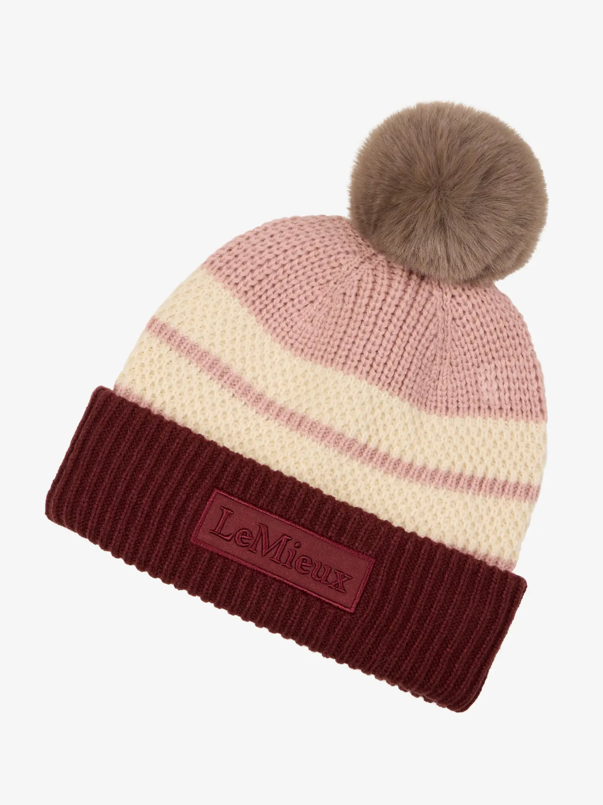 LeMieux X Sealskinz Waterproof Stripe Beanie AW26