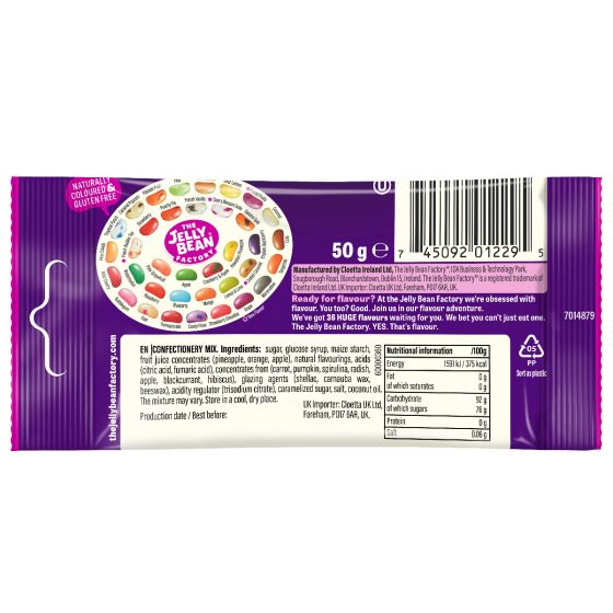 Jelly Bean Factory Gourmet Bag 50g - Country Ways