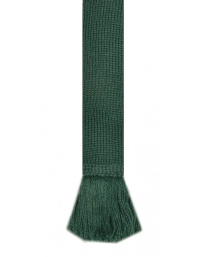 Jf Sock Garters + Frills Bottle Green - Country Ways