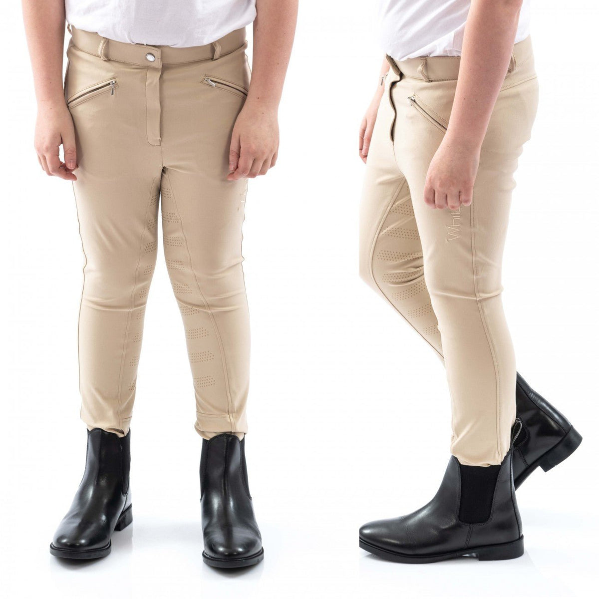 John Whitaker Children's Full Silicone Seat Miami Breeches - Country Ways
