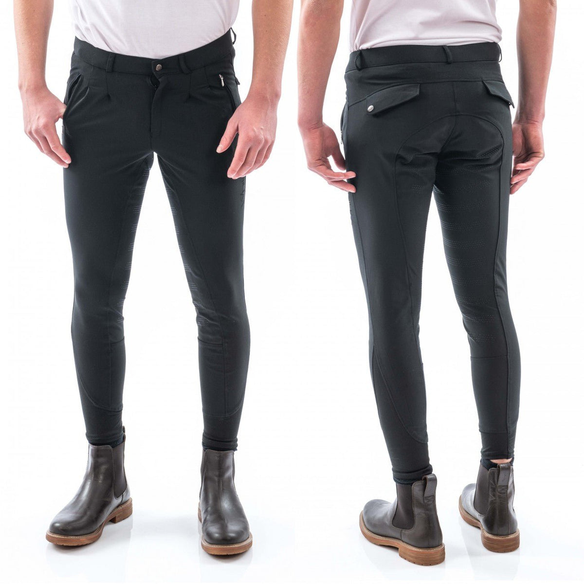 John Whitaker Men's Full Silicone Seat Miami Breeches - Country Ways