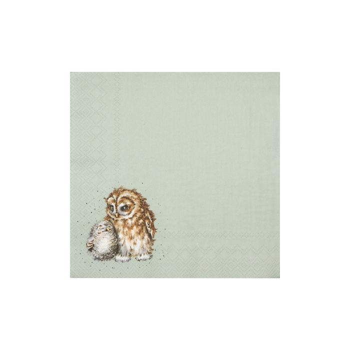 Wrendale 'Owl Together' Owl Cocktail Napkins