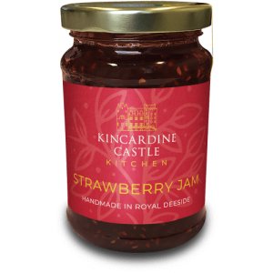 Kincardine Castle Kitchen Strawberry Jam - Country Ways