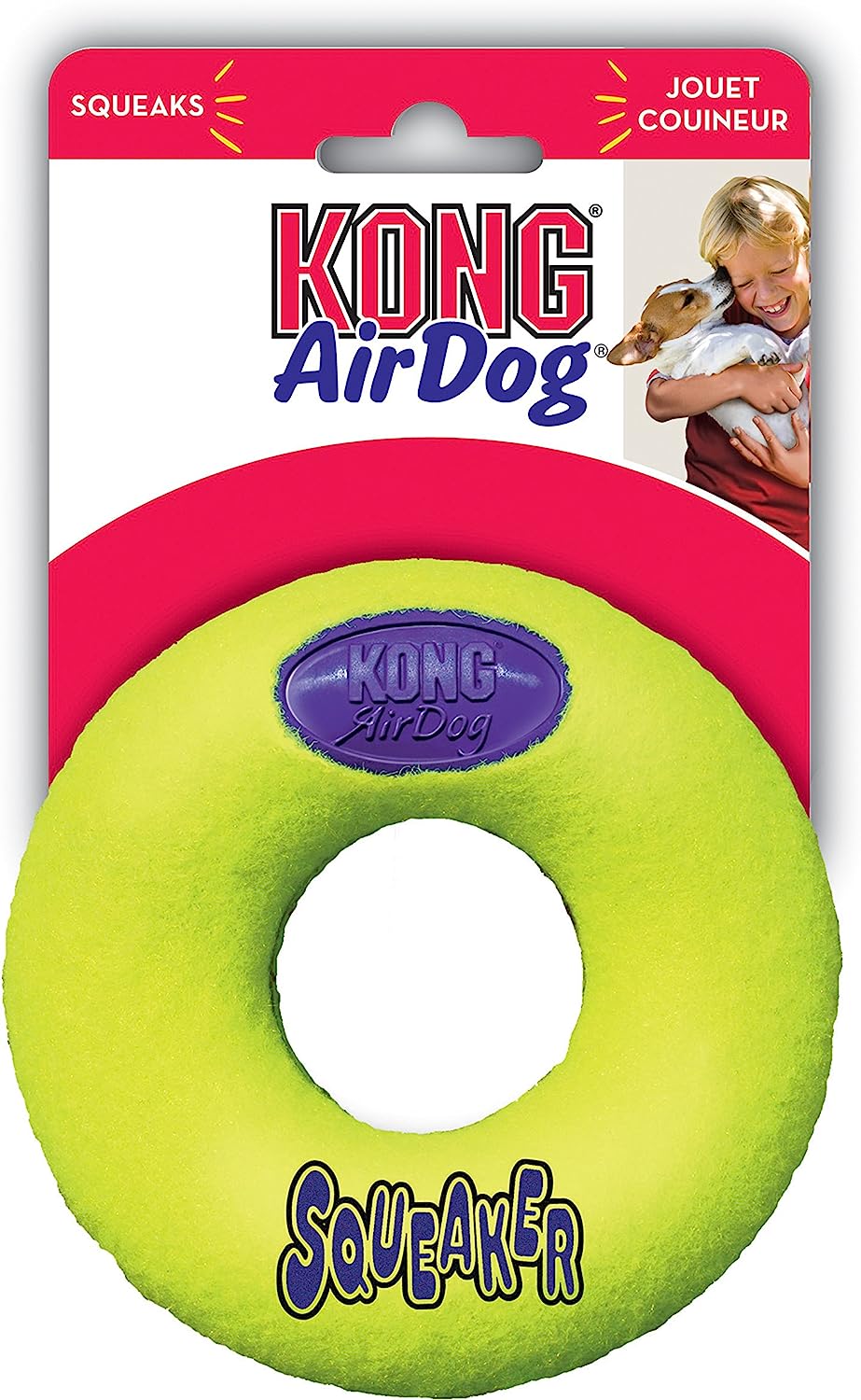 KONG AirDog Squeaker Donut - Country Ways