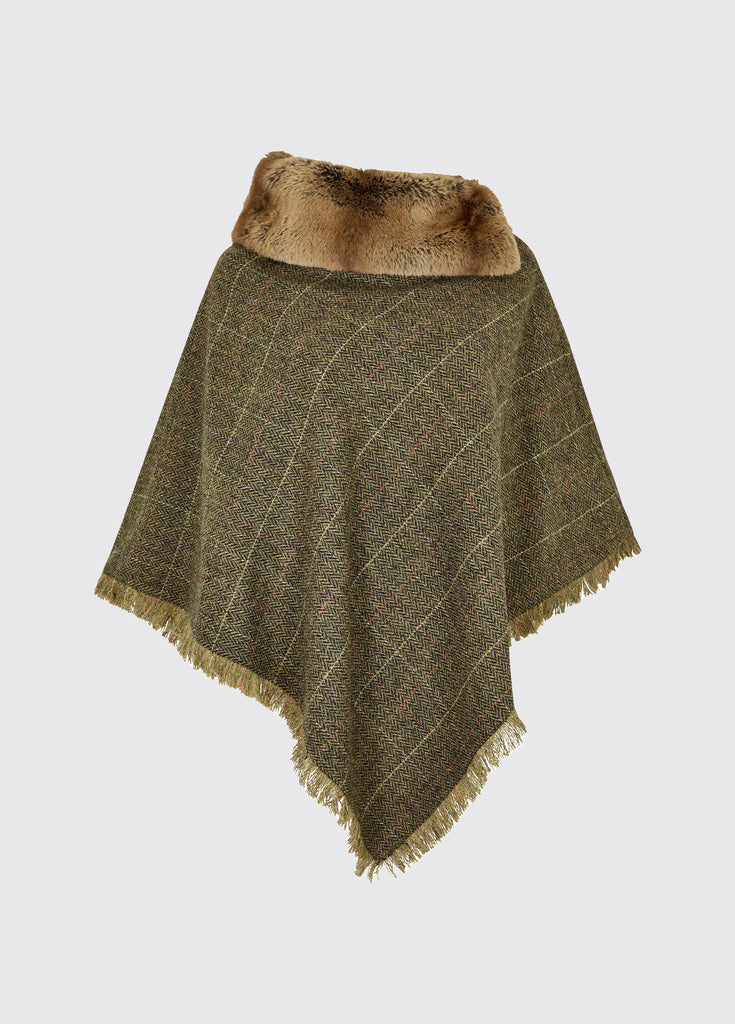 Dubarry Women's Silverfir Tweed Poncho