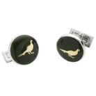 Laksen Pheasant Cufflinks - Country Ways