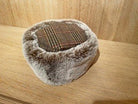 Lawrence & Foster Nina Faux Fur Trim Hat - Houndstooth - Country Ways