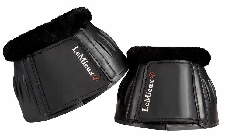 LeMieux ProSport Rubber Bell Boots with Fleece - Country Ways