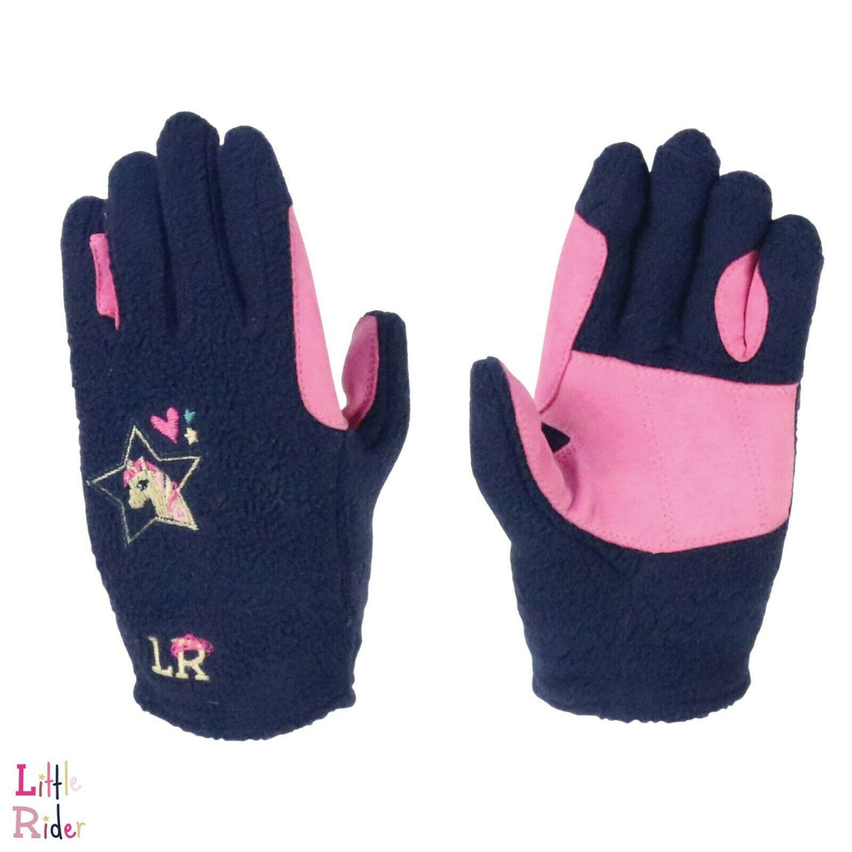 Little Rider 'I Love My Pony' Fleece Gloves - Country Ways