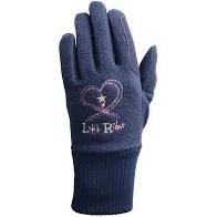 Little Rider Riding Star Winter Gloves Navy Child - Country Ways