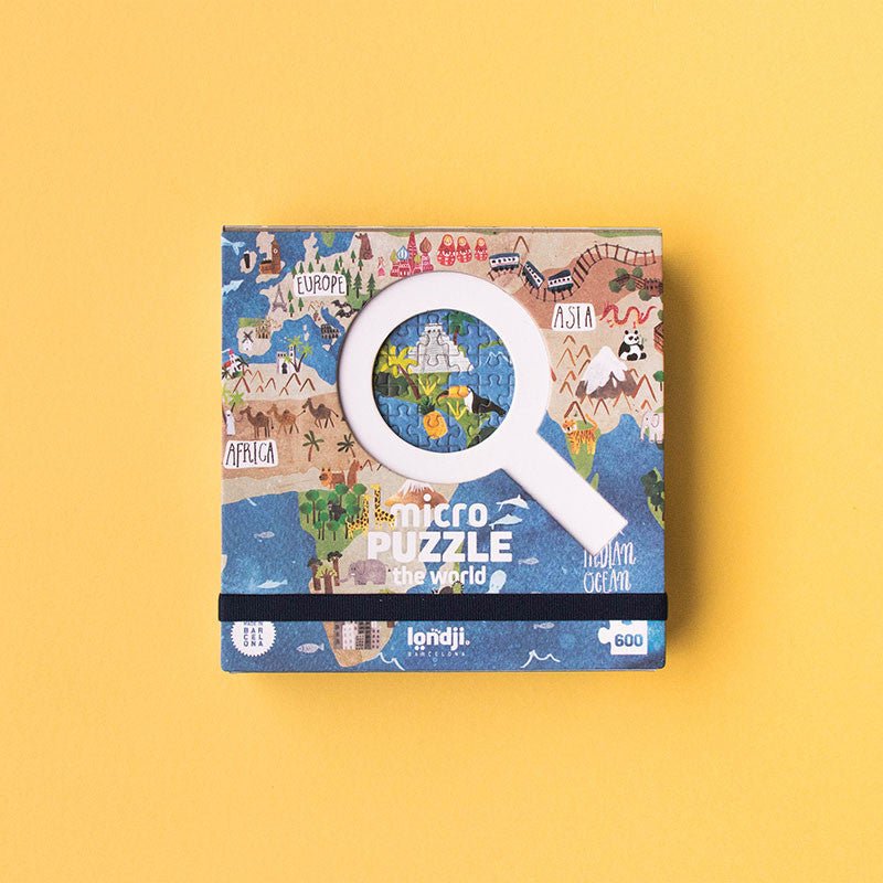 Londji Micro Puzzle The World - Country Ways
