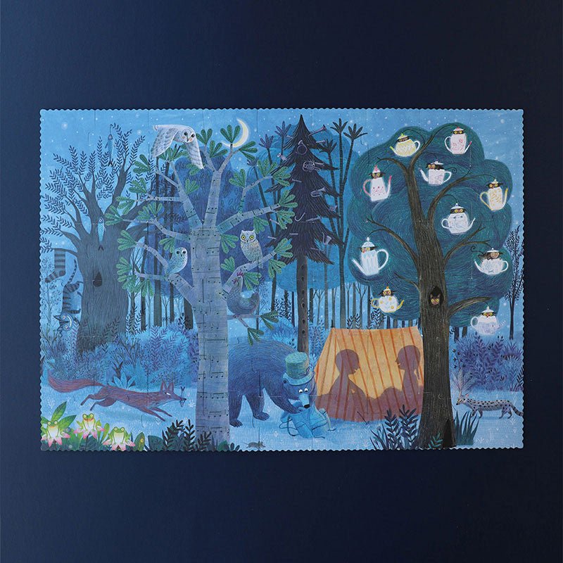 Londji Reversible Puzzle Day & Night In The Forest - Country Ways