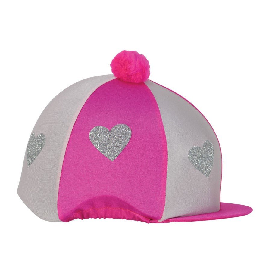 Love Heart Glitter Hat Cover by Little Rider - Country Ways