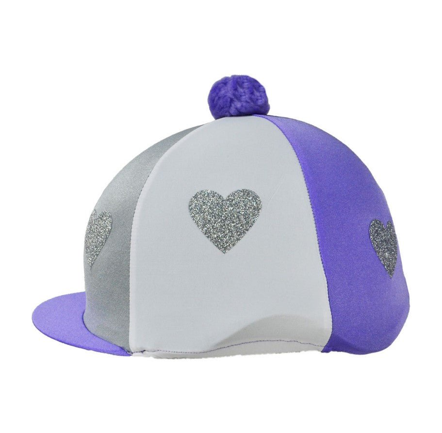 Love Heart Glitter Hat Cover by Little Rider - Country Ways
