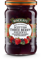 Mackay's Scottish Three Berry Preserve 340g - Country Ways