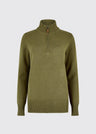 Dubarry Womens' Markham Zip Neck Sweater AW25