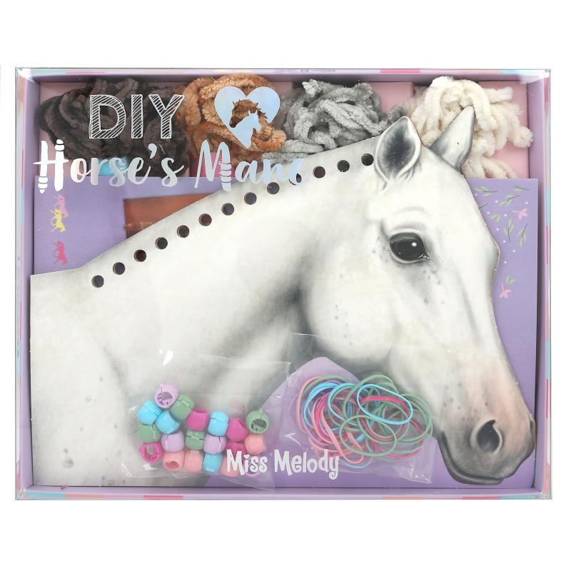Miss Melody DIY Horse Mane Craft Toy - Country Ways