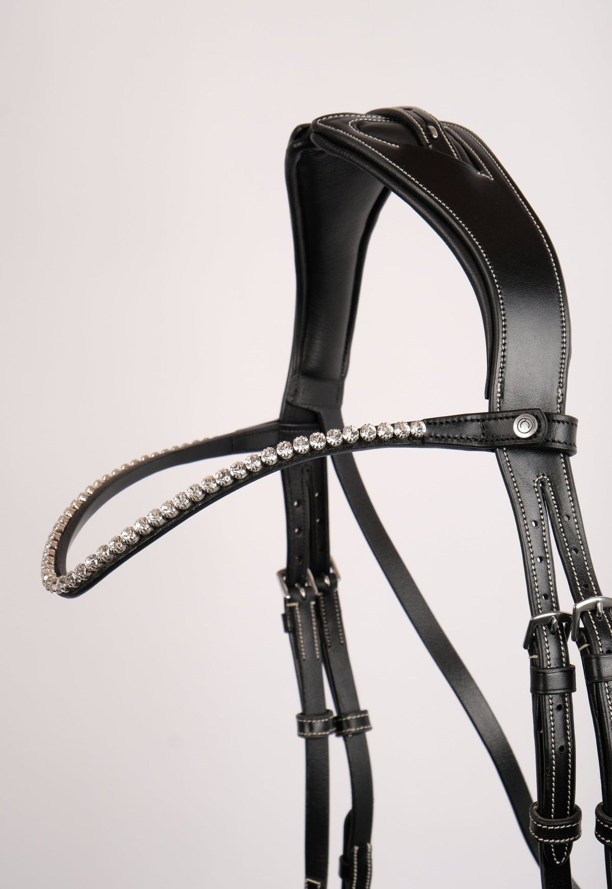 Montar Curved Crystal Browband - Country Ways
