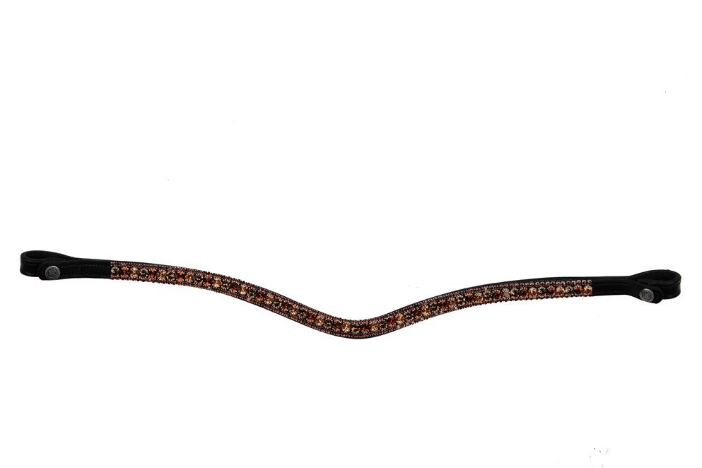 Montar Deluxe Curved Browband - Country Ways