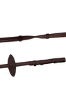 Montar Leather/Rubber Reins French Hooks - Country Ways