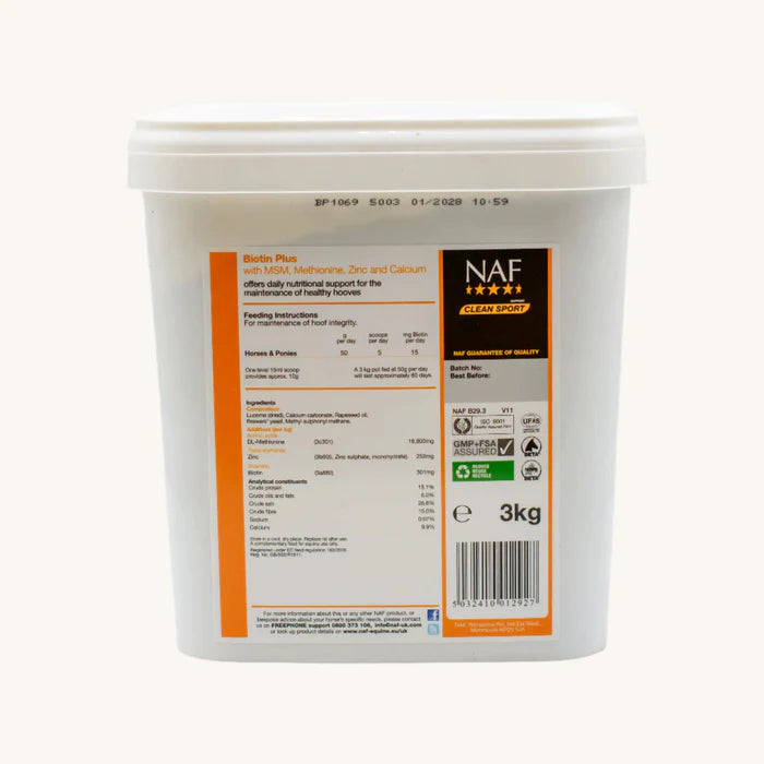 NAF Biotin Plus Hoof Supplement