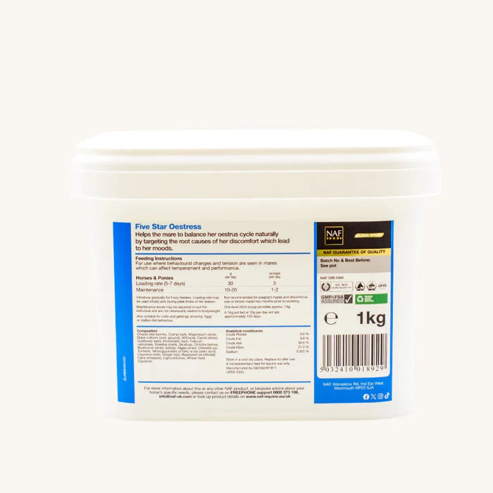NAF Five Star Oestress Powder Supplement