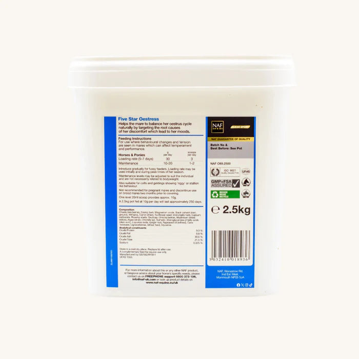 NAF Five Star Oestress Powder Supplement