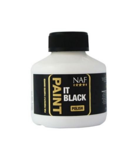 Naf Paint It Black Hoof Polish - Country Ways
