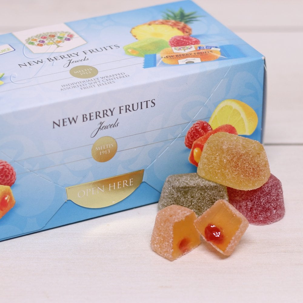 New Berry Fruit Jewels Sugar Free Box 300g - Country Ways