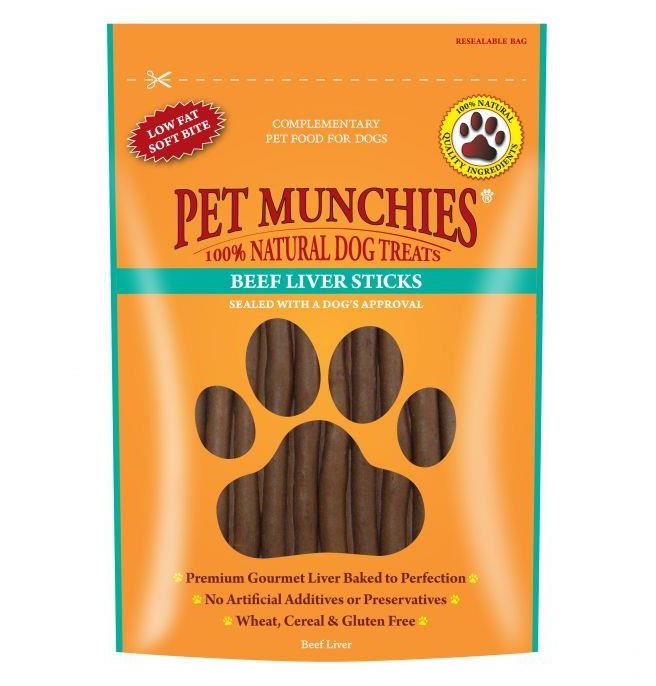 Pet Munchies Beef Liver Sticks 90g - Country Ways