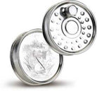 Pewter Fishing Reel Hip Flask - Country Ways