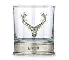Pewter Whisky Glass in Presentation Box - Stag - Country Ways