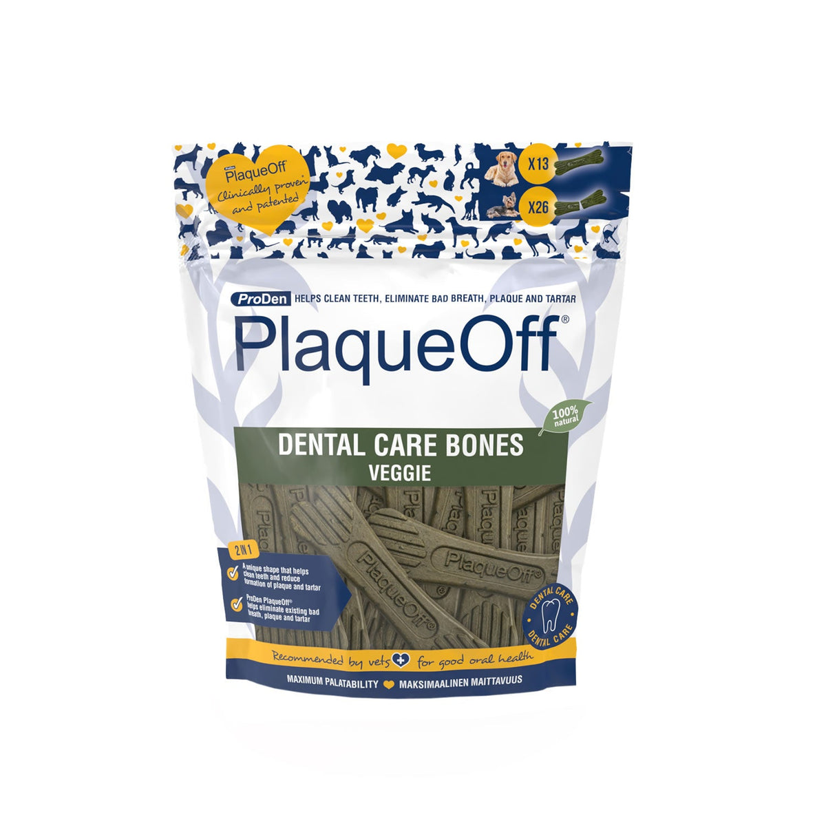 ProDen Plaque Off Dental Care Bones - Country Ways