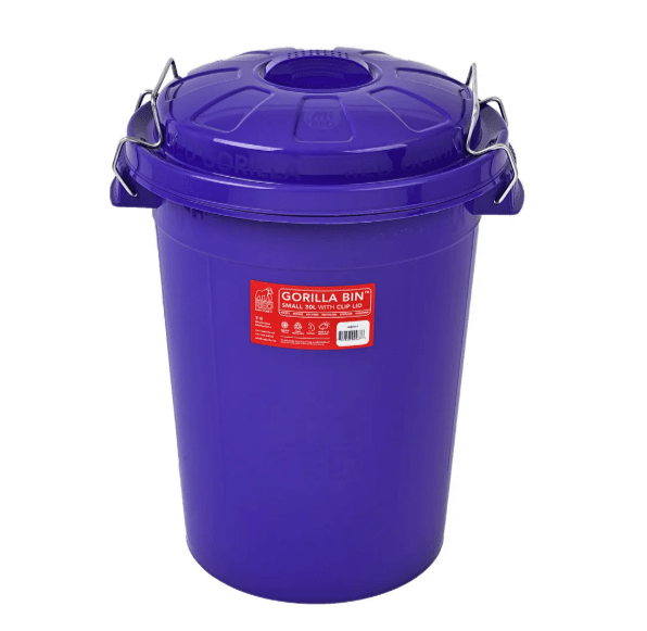 Red Gorilla Bin with Clip Lid - Country Ways