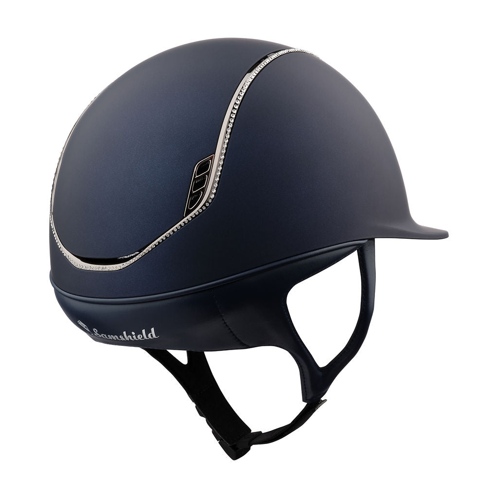 Samshield Shadowmatt 2.0 Full Swarovski Trim Riding Helmet - Country Ways