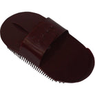 StableKit Plastic Curry Comb Burgundy - Country Ways