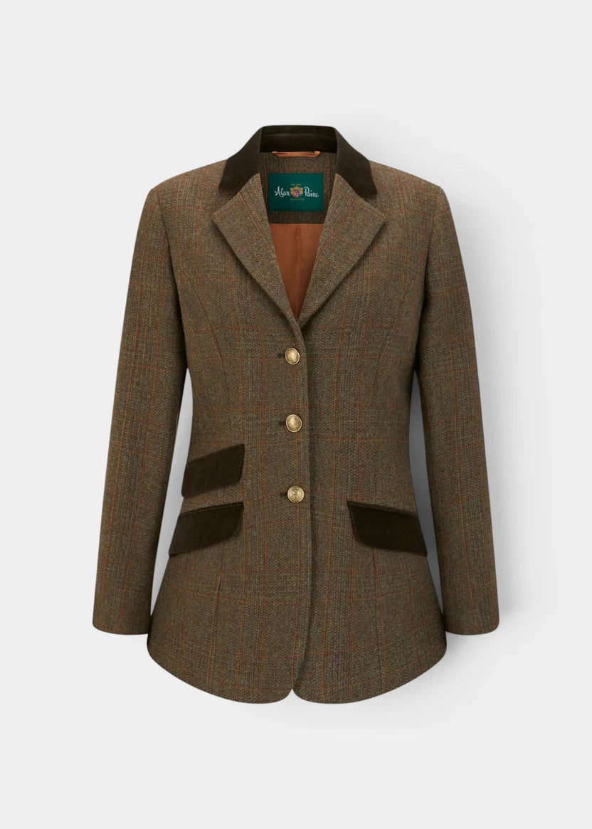 Alan Paine Women's Surrey Tweed Water Repellent Blazer