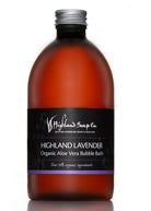 The Highland Soap Co. Highland Lavender Organic Aloe Vera Bubble Bath - Country Ways