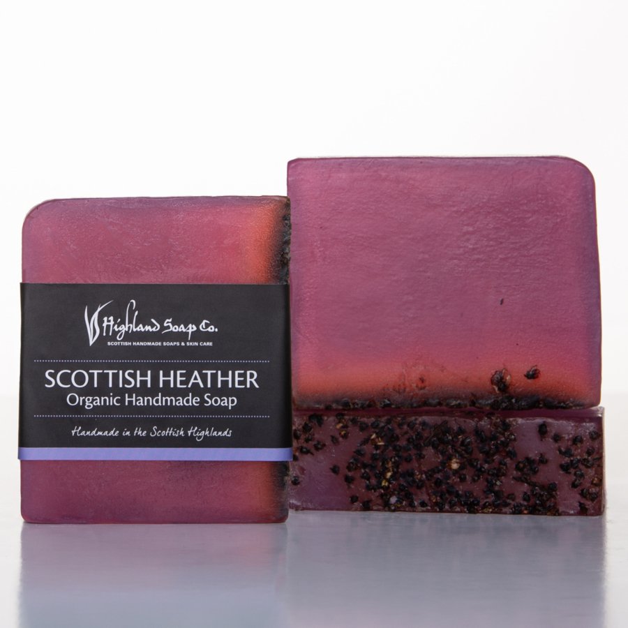 The Highland Soap Co. Scottish Heather Organic Glycerine Soap - Country Ways