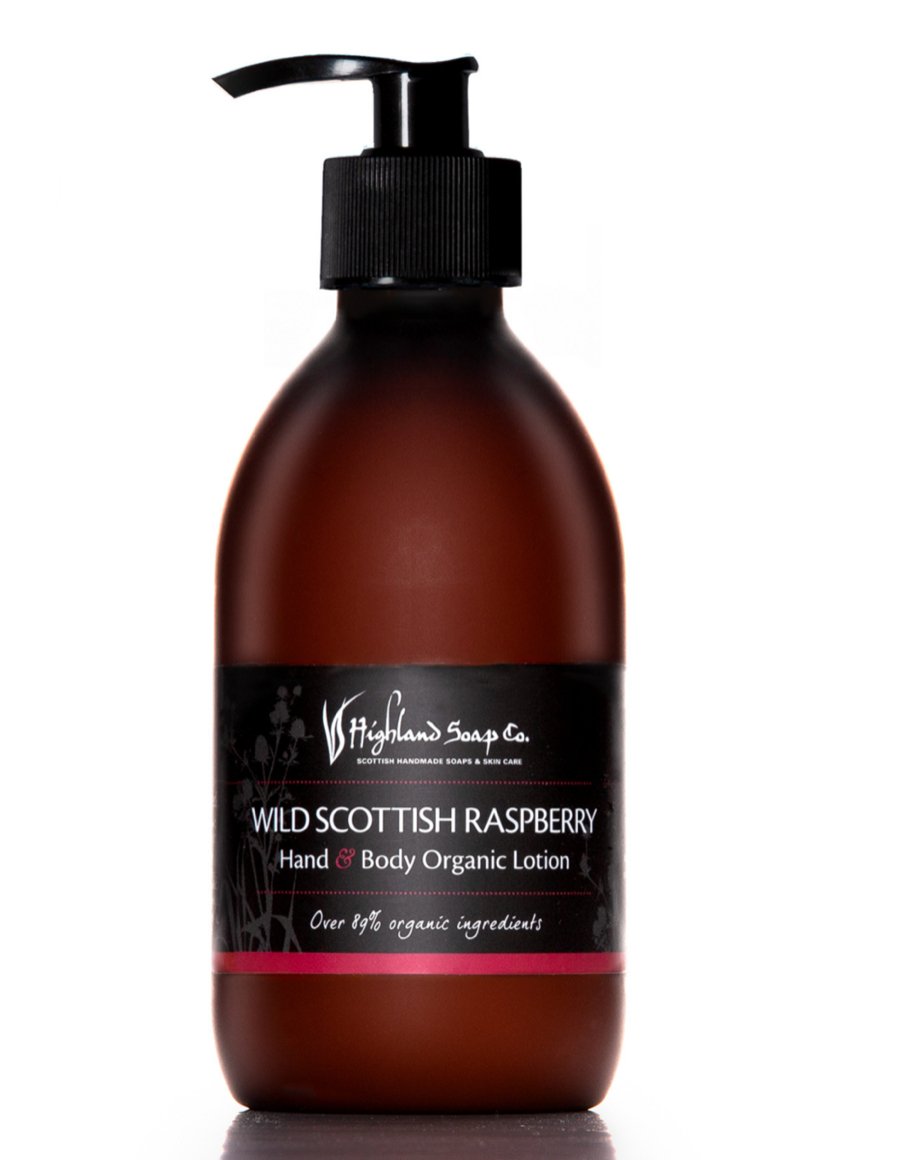 The Highland Soap Co. Scottish Raspberry Hand & Body Lotion - Country Ways