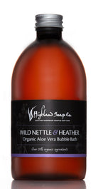 The Highland Soap Co. Wild Nettle & Heather Organic Aloe Vera Bubble Bath - Country Ways