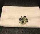 Thistle Waffle Weave Tea Towel - Country Ways