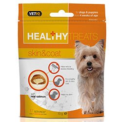 VetIQ Healthy Treats Skin and Coat for Dogs and Puppies 70g - Country Ways