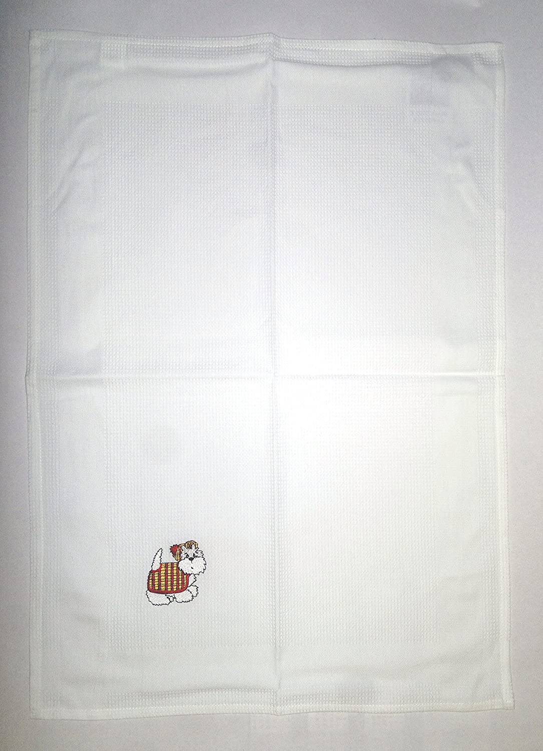 Wee Mac Waffle Weave Tea Towel - Country Ways