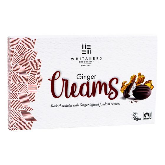 Whitakers Chocolates Ginger Crèmes 150g - Country Ways