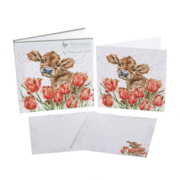 Wrendale 'Bessie' Notecard Pack - Country Ways