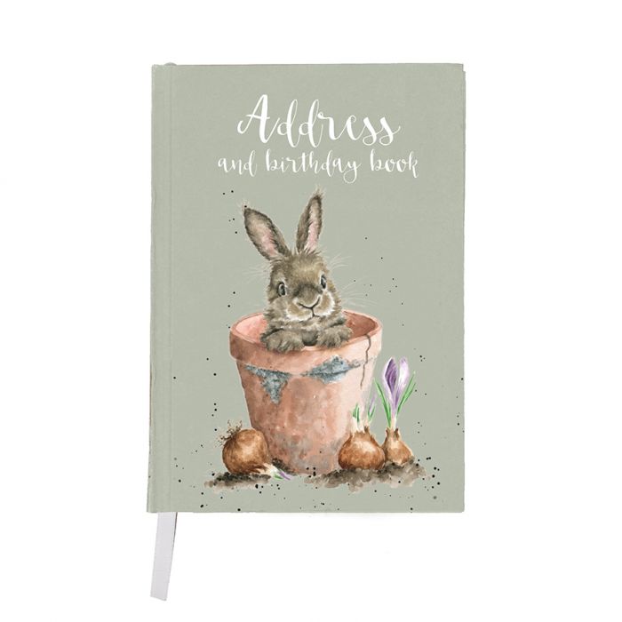 Wrendale 'The Flower Pot' Address Book - Country Ways