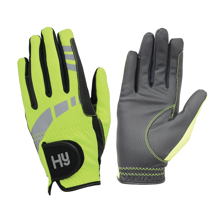 HY5 Extreme Reflective Softshell Gloves - Reflective - Yellow | Country Ways