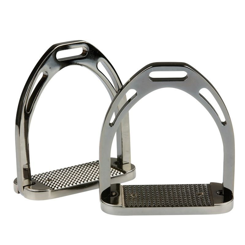 Korsteel Aluminium Stirrups Black 4.5