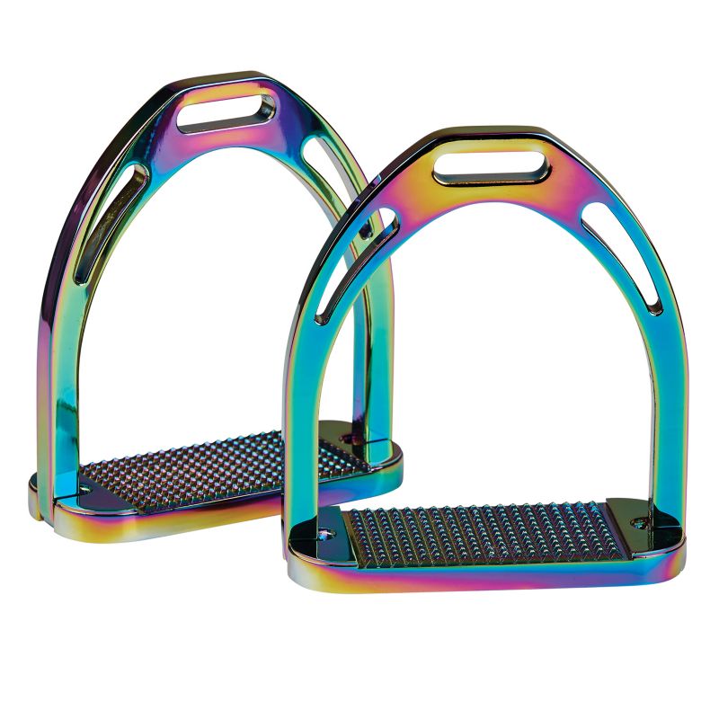 Korsteel Aluminium Stirrups Rainbow 4.5